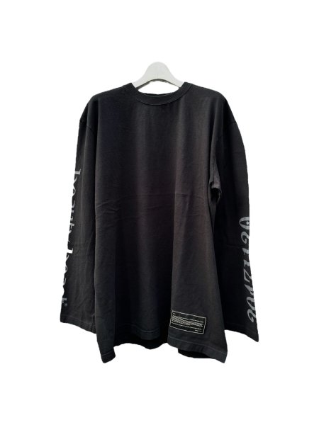 画像1: beauty:beast　20471120 COLLABORATION  L/S TEE_3　BLACK×C.GRAY (1)