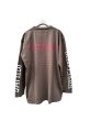 画像2: beauty:beast　20471120 COLLABORATION  L/S TEE_3　CHARCOAL×WHITE (2)