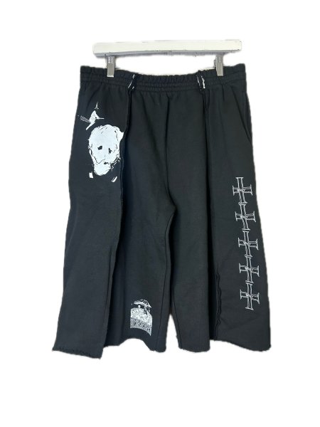 画像1: emary Ritual baggie pants BLACK/WHITE (1)