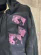 画像9: emary　Damaged Ritual girl zip　BLACK/PINK (9)