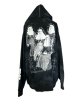 画像2: emary　Damaged Ritual girl zip　BLACK/WHITE (2)