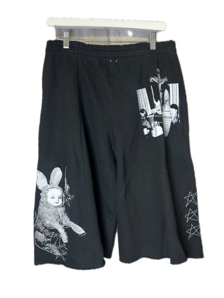 画像2: emary Ritual baggie pants BLACK/WHITE (2)