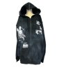 画像1: emary　Damaged Ritual girl zip　BLACK/WHITE (1)