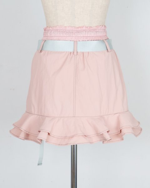 画像6: rurumu: utility detachable skirt pink (6)