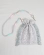 画像7: rurumu: adjustable strap jacquard pochette ivory (7)
