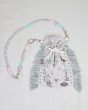 画像2: rurumu: adjustable strap jacquard pochette ivory (2)