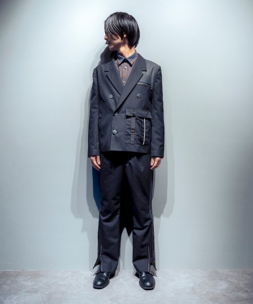 画像11: N'enuphar ダブルテーラードジャケット (11)