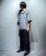 画像11: N'enuphar　家紋柄刺繍パイピングボーリングシャツ (11)