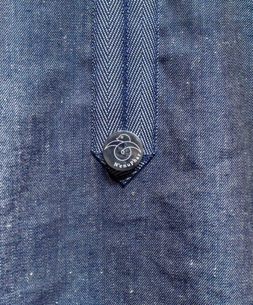 画像12: N'enuphar 家紋柄刺繍×播州織写真風ジャガード リバーシブルスカジャン (12)