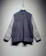 画像2: N'enuphar　家紋柄刺繍×播州織写真風ジャガード リバーシブルスカジャン (2)