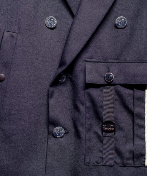 画像4: N'enuphar ダブルテーラードジャケット (4)