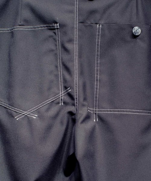 画像11: N'enuphar サイドライン フレア スリムスラックスパンツ (11)