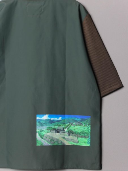 画像5: N'enuphar サマーウォーズ陣内家プリントカットソー (5)