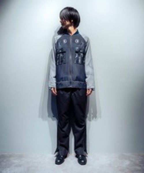 画像14: N'enuphar 家紋柄刺繍×播州織写真風ジャガード リバーシブルスカジャン (14)