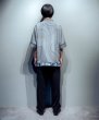 画像12: N'enuphar　家紋柄刺繍パイピングボーリングシャツ (12)