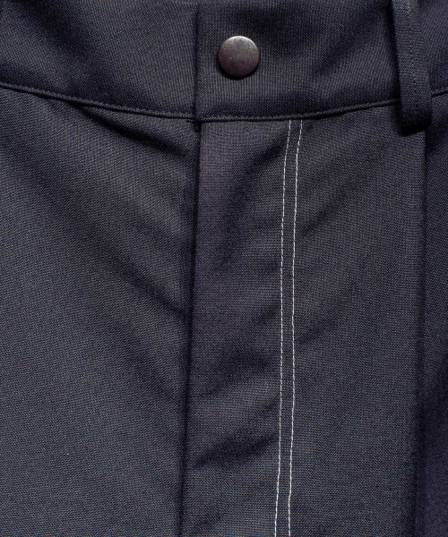 画像3: N'enuphar サイドライン フレア スリムスラックスパンツ (3)