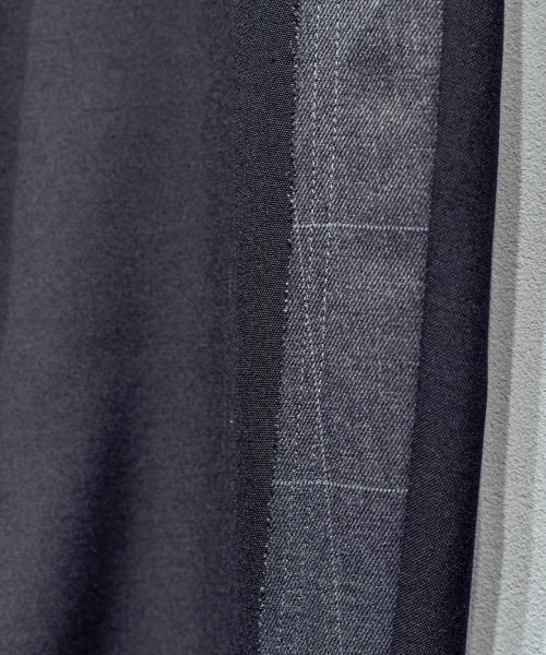 画像7: N'enuphar サイドライン フレア スリムスラックスパンツ (7)