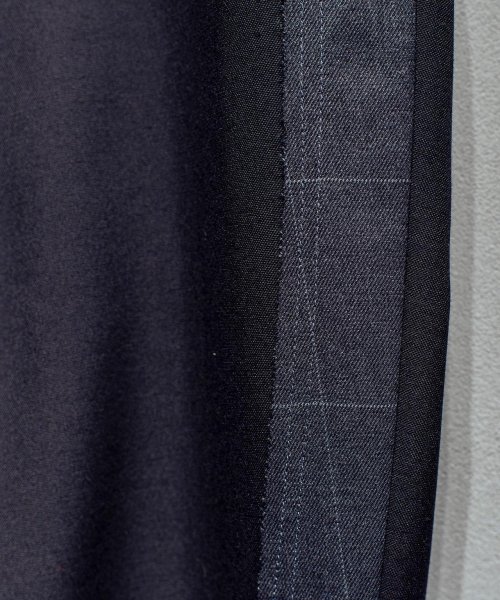 画像5: N'enuphar サイドライン フレア スリムスラックスパンツ (5)