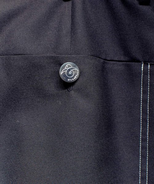 画像9: N'enuphar サイドライン フレア スリムスラックスパンツ (9)