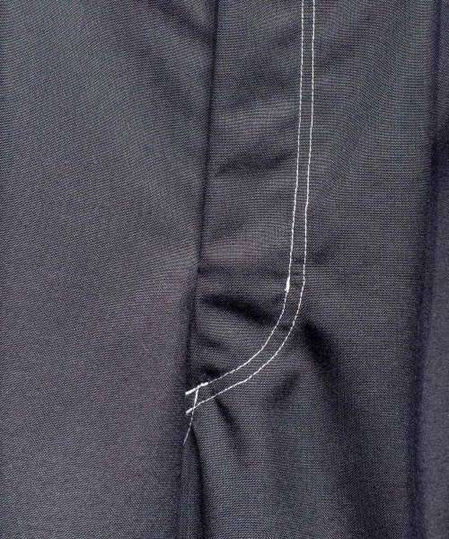 画像4: N'enuphar サイドライン フレア スリムスラックスパンツ (4)