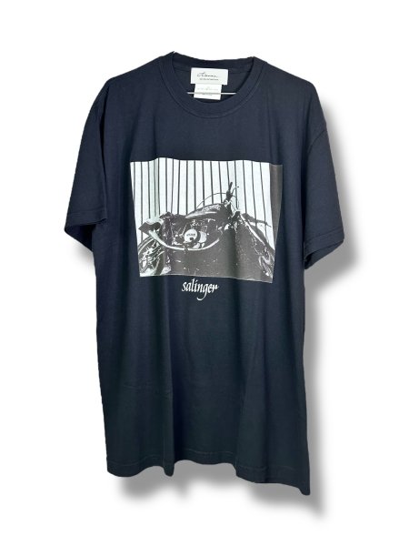 画像1: Azuma. "Blankey Jet City" Hidemi Ogata Photographs 25AH-CS-05“SALINGER” S/S T-SHIRT　BLACK (1)