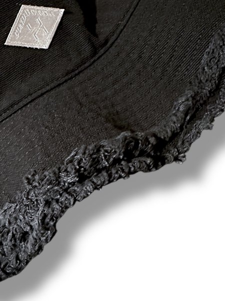 画像5: el conductorH　HEART TRIBAL EMBROIDERED BUCKET HAT　BK (5)