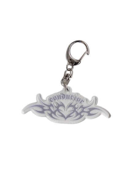 画像1: el conductorH 　ACRYLIC KEY CHAIN 002　CLEAR (1)