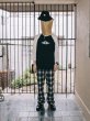 画像7: el conductorH　RAGRAN SLEEVE HEART TRIBAL PRINT T SHIRT BK (7)