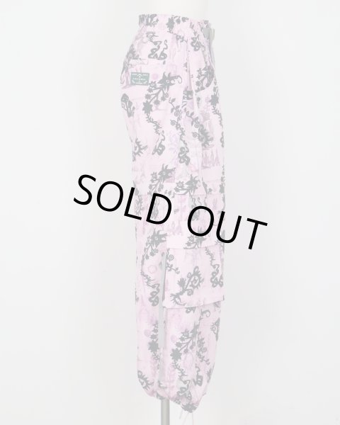 画像4: rurumu: "Unknown Plants" printed detachable pants pink (4)