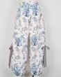 画像2: rurumu: "Unknown Plants" printed detachable pants ivory (2)