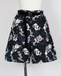 画像9: rurumu: "Unknown Plants" printed detachable pants black (9)