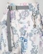 画像3: rurumu: "Unknown Plants" printed detachable pants ivory (3)
