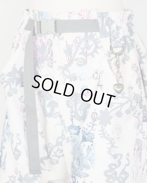 画像3: rurumu: "Unknown Plants" printed detachable pants ivory (3)