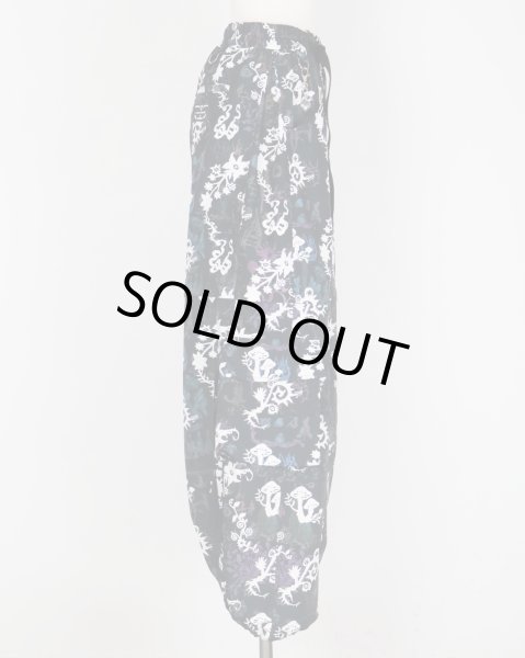 画像8: rurumu: "Unknown Plants" printed detachable pants black (8)