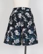 画像10: rurumu: "Unknown Plants" printed detachable pants black (10)