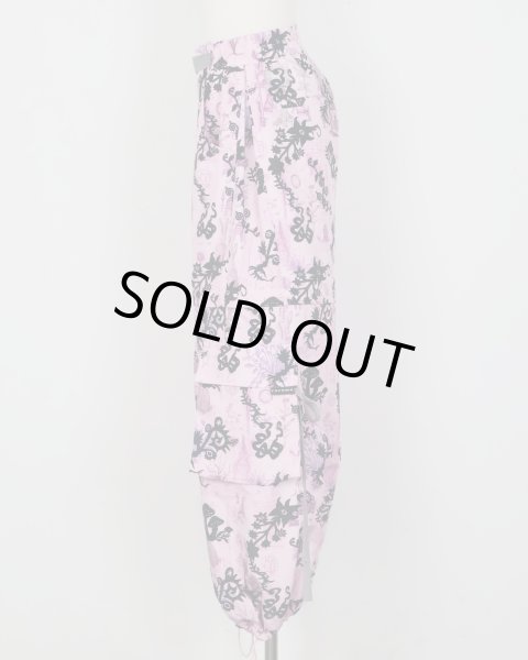 画像3: rurumu: "Unknown Plants" printed detachable pants pink (3)