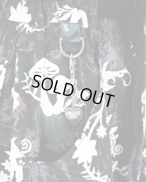 画像5: rurumu: "Unknown Plants" printed detachable pants black (5)