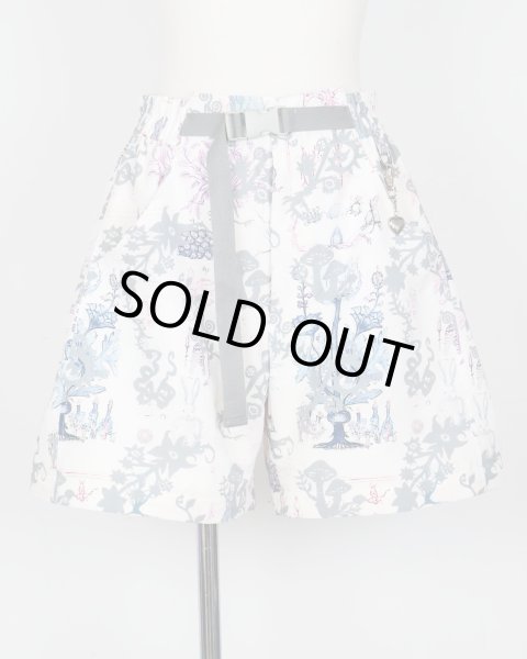 画像9: rurumu: "Unknown Plants" printed detachable pants ivory (9)