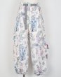 画像1: rurumu: "Unknown Plants" printed detachable pants ivory (1)