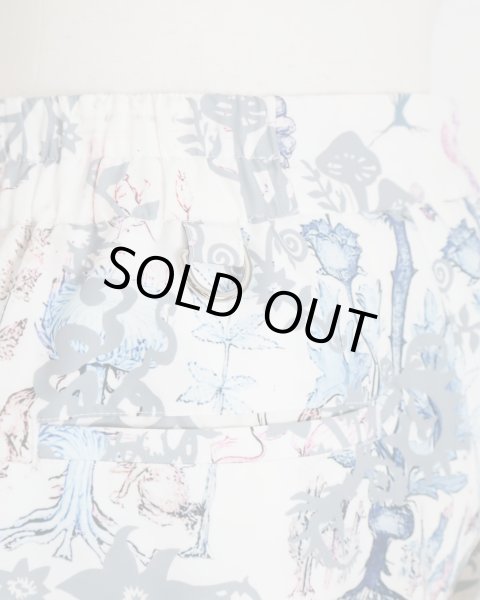 画像6: rurumu: "Unknown Plants" printed detachable pants ivory (6)