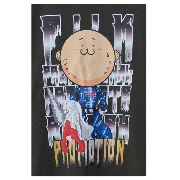 画像3: beauty:beast　20471120 COLLABORATION  S/S TEE_3　SUMI BLACK (3)