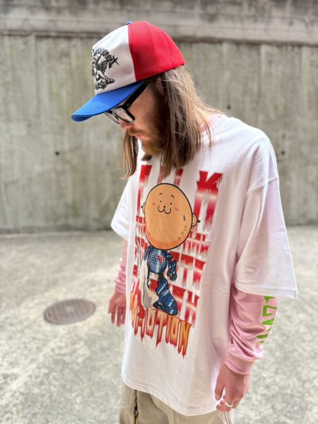 画像4: beauty:beast　20471120 COLLABORATION  S/S TEE_3 WHITE (4)