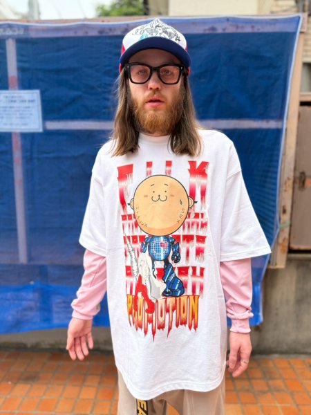 画像8: beauty:beast　20471120 COLLABORATION  S/S TEE_3 WHITE (8)