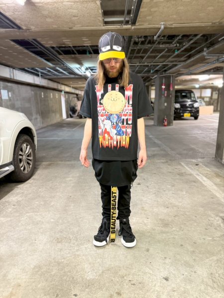 画像7: beauty:beast　20471120 COLLABORATION  S/S TEE_3 BLACK (7)
