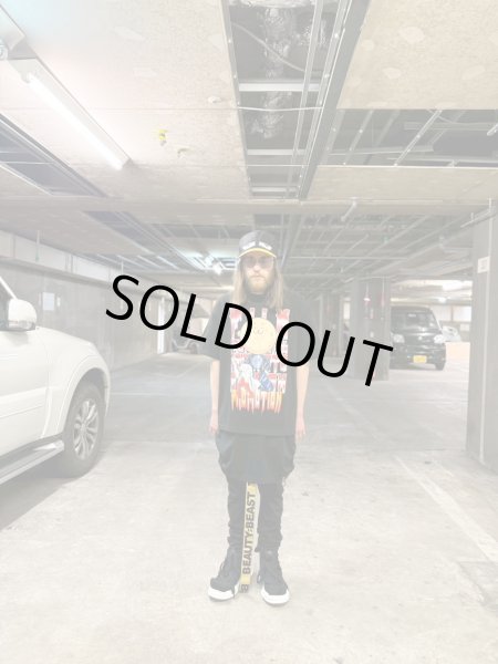 画像6: beauty:beast　20471120 COLLABORATION  S/S TEE_3 BLACK (6)