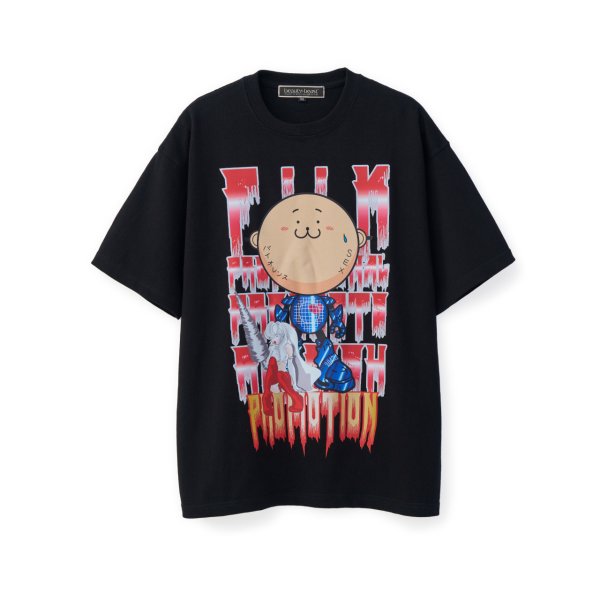 画像1: beauty:beast　20471120 COLLABORATION  S/S TEE_3 BLACK (1)
