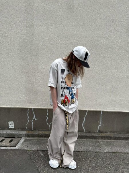 画像6: beauty:beast　20471120 COLLABORATION  S/S TEE_3　FROST GRAY (6)