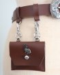 画像3: rurumu: leather mini pouch belt brown (3)