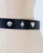 画像7: rurumu: leather mini pouch belt black (7)