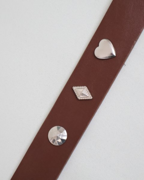 画像5: rurumu: leather mini pouch belt brown (5)